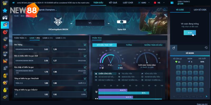 TF GAMING ESPORTS - Nền Tảng Cược Thể Thao Điện Tử Toàn Diện 5 Quy định đặt cược khi tham gia TF GAMING